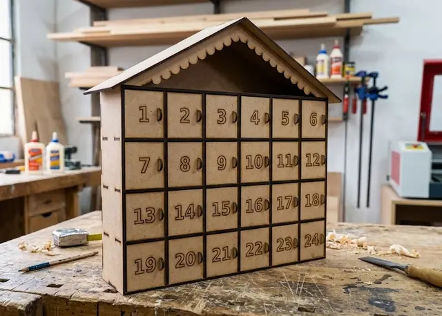 What this template makes: Advent calendar