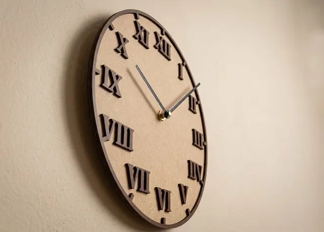 Cómo queda: Esfera de reloj
